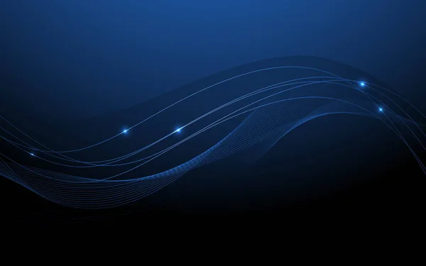 Αφηρημένη μπλε κύματα - ρευμάτων στοιχείων έννοια. Vector εικονογράφηση Διάνυσμα Αρχείου