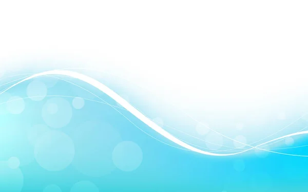 Astratto sfondo blu con onda. Illustrazione vettoriale — Vettoriale Stock