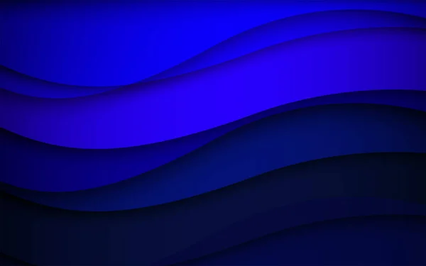 Fondo Azul Abstracto Ilustración Vectorial — Archivo Imágenes Vectoriales