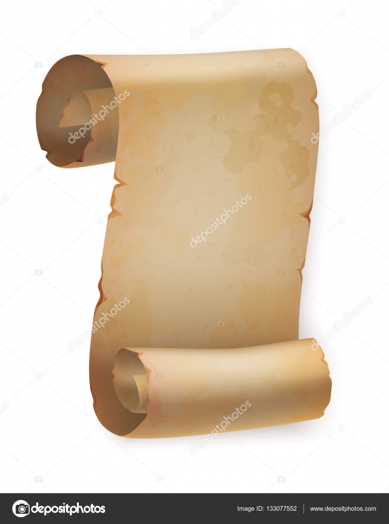 depositphotos_133077552 stockillustratie verticale vintage papier roll of