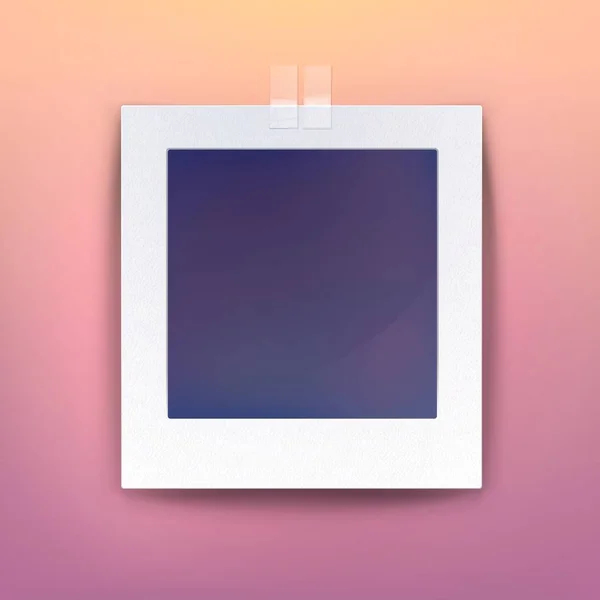 Fondo para imagen en blanco o marco de fotos — Vector de stock