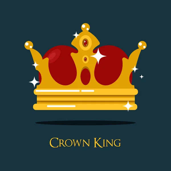 Knipperende of lichtend paus kroon, tiara — Stockvector