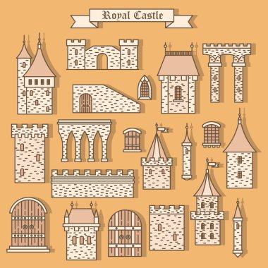 İzole bölümleri çizgi film taş castle