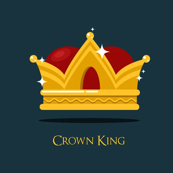 Påven eller kungen krona, tiara — Stock vektor