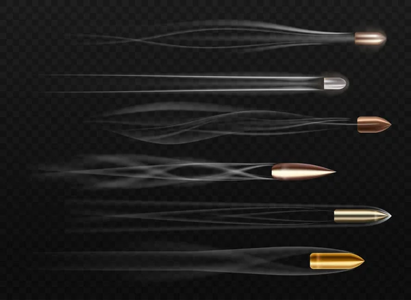 flying bullet vector