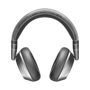 Gerçekçi vektör kulaklıklar, kablosuz ses aygıtı, müzik