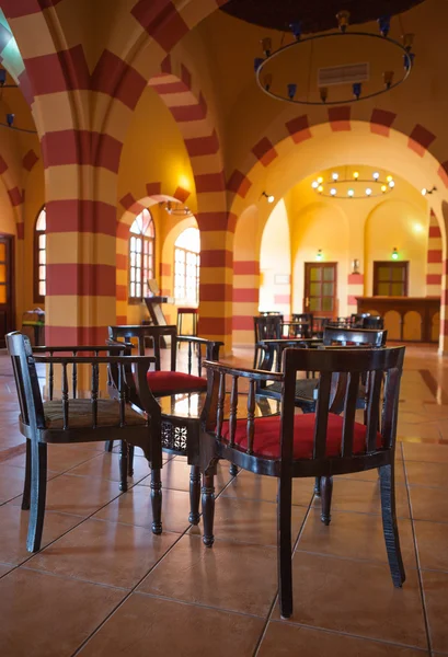 Mısır otel resepsiyonda