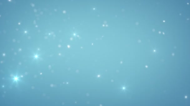 Snowfall, beautiful background — Stockvideo