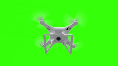 Quadcopter, kesintisiz dört 3d animasyonlar ilmekledi