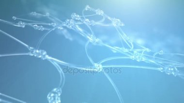 Soyut çokgen ağ arka plan