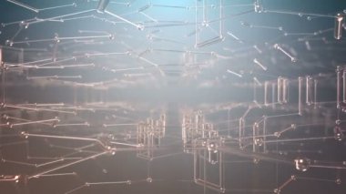 Arka plan altıgen güzel sorunsuz döngü 3d animasyon. HD 1080, bak benim portföy daha fazla seçenek için tam