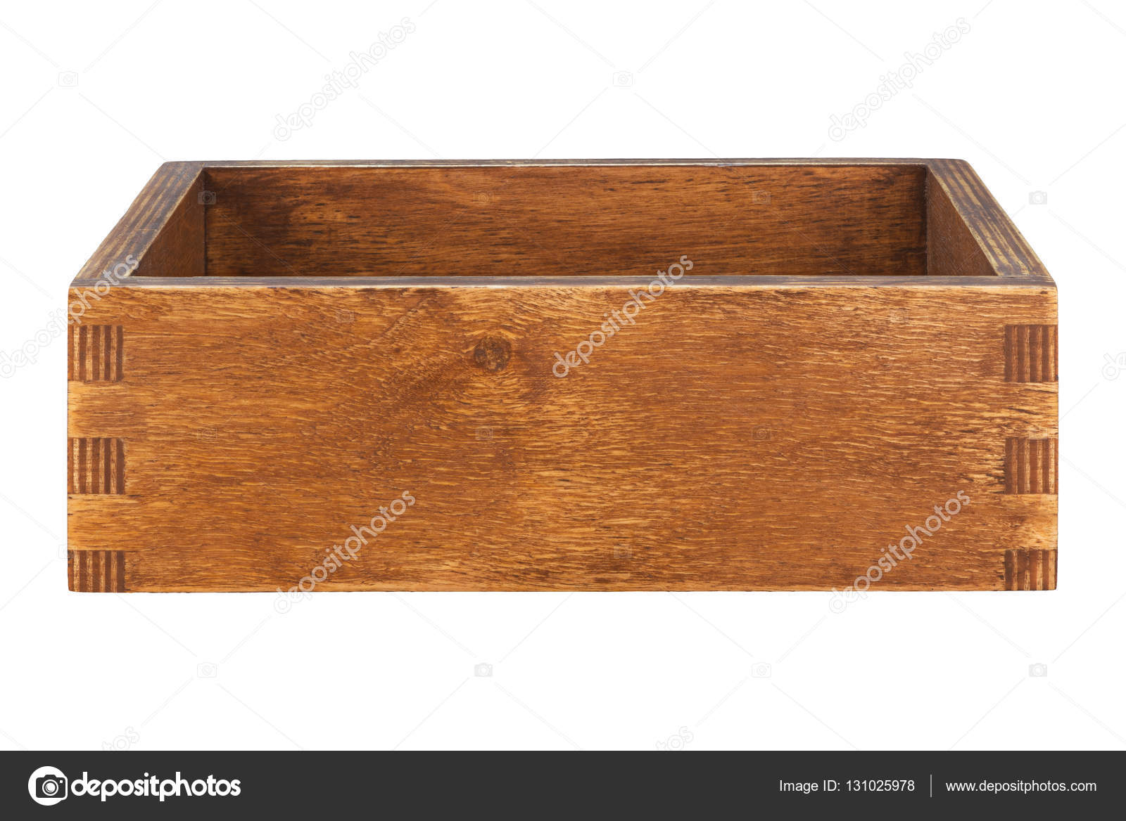 Caja de madera rústica marrón fotografía de stock © tuja66 131025978