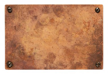 Old copper plate background clipart