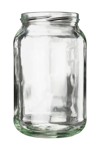 Empty glass jar — Stock Photo, Image