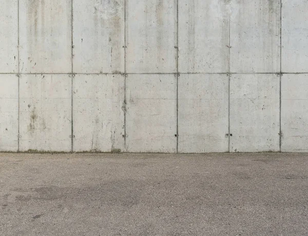 Beton duvar ve zemin — Stok fotoğraf