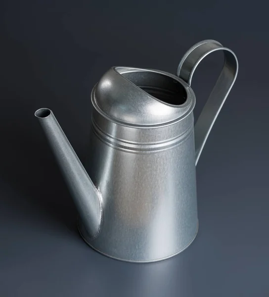 Metal watering can photo — Stock Photo, Image