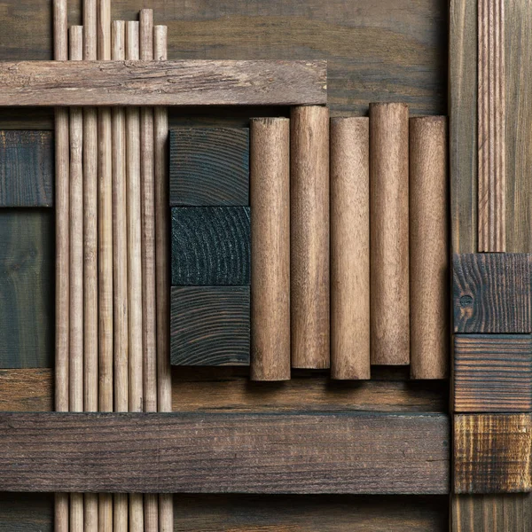 Bloku drewna streszczenie tło — Zdjęcie stockowe