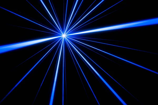 レーザーのビーム光の効果 — ストック写真