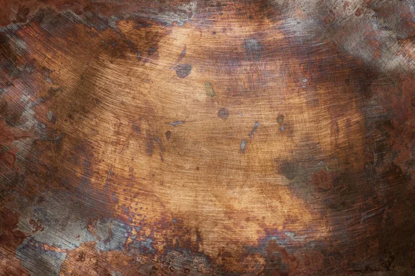 Textura de cobre antiguo —  Fotos de Stock