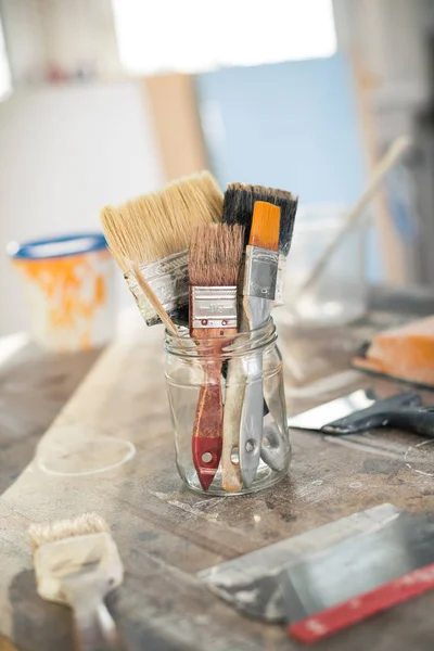 Paint brushes — Stock Photo, Image