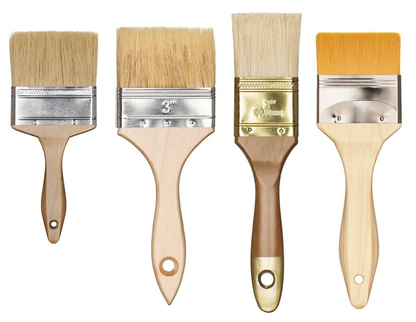 Paint brushes isolated Stock Image