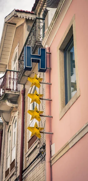 Hotel semn de patru stele — Fotografie, imagine de stoc