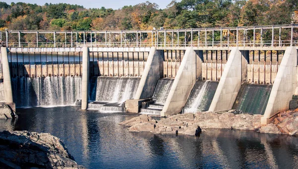 Hydro electric dam — Stockfoto