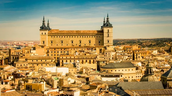 Blick auf toledo spanien — Stockfoto