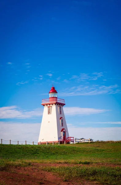 Deniz feneri prince edward Island — Stok fotoğraf