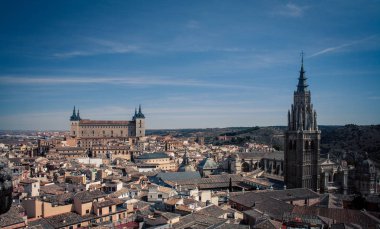  Toledo İspanya görünümünü