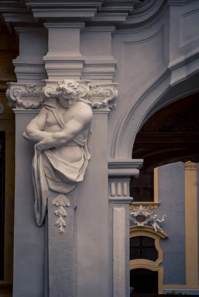 Estátua em austriastatue em Áustria — Fotografia de Stock