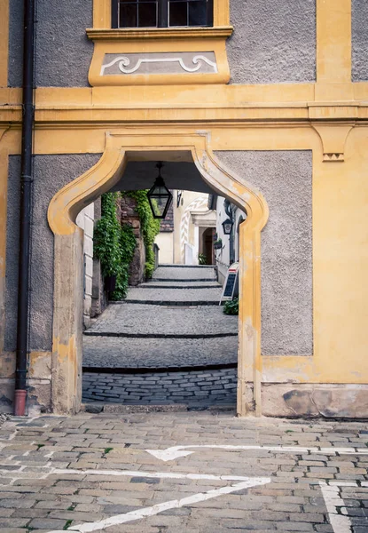 Puerta adornada austria — Foto de Stock