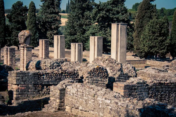 Італійський римські руїни — стокове фото