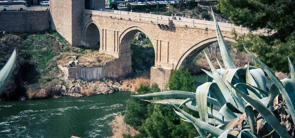 Most toledo Hiszpania — Zdjęcie stockowe