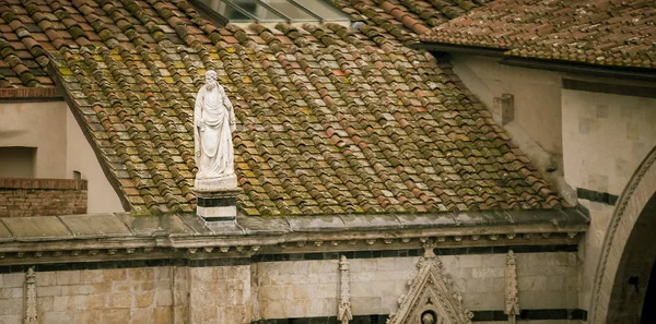 Estátua religiosa siena — Fotografia de Stock