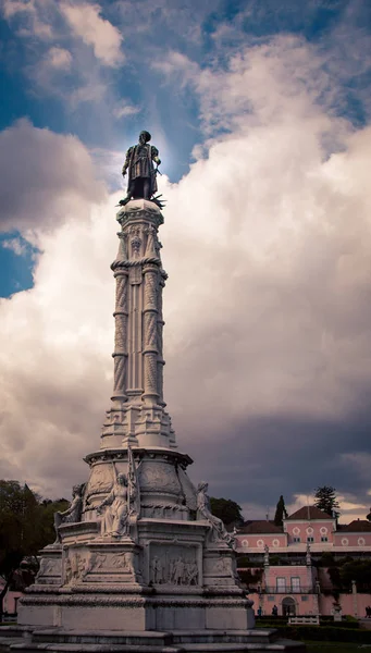 Erkek heykeli Kulesi Lizbon — Stok fotoğraf