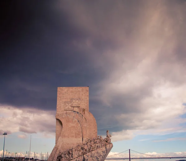 Estátua da Era da Descoberta — Fotografia de Stock