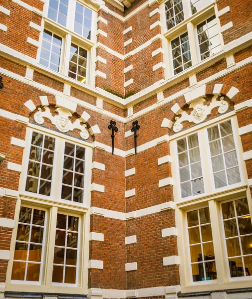 Angolo interno dell'edificio amsterdam — Foto Stock