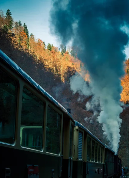 Kouř z proudu motoru — Stock fotografie