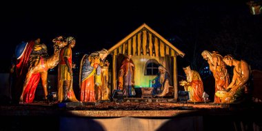 Doğuş sahne Noel Pazar berlin