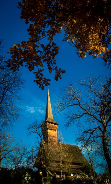 Wooden Orthodox Church Maramure Romania — Stock Photo, Image