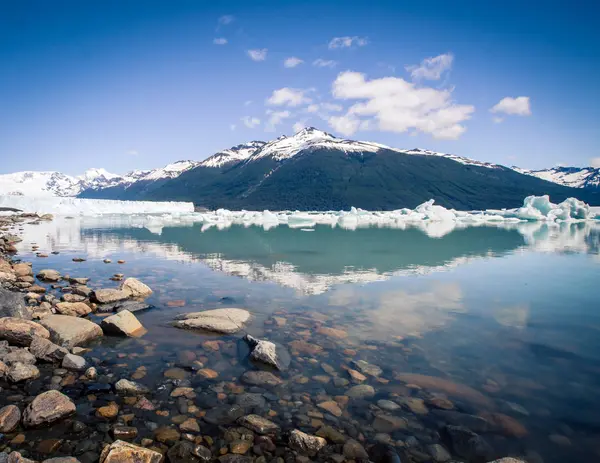 Icebergs Lago Calafate Argentina — Fotografia de Stock