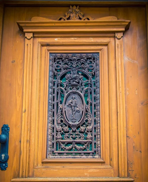 Porta Entrada Ornamentada Alemanha — Fotografia de Stock