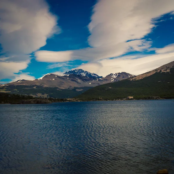 Lake Chalten Patagonia Argentina — стоковое фото