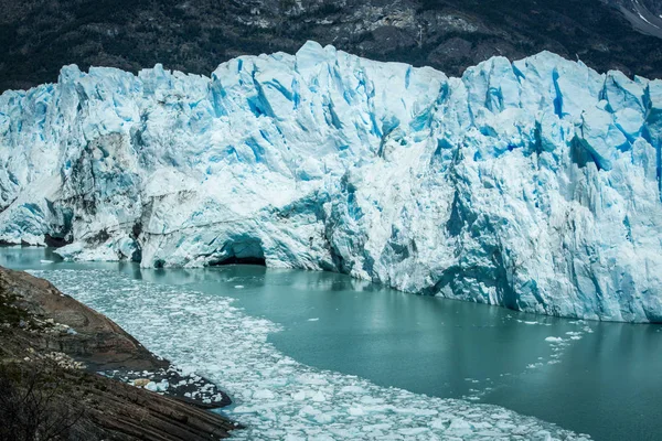 Παγετώνας Στο Καλαφάτε Αργεντινή — Φωτογραφία Αρχείου