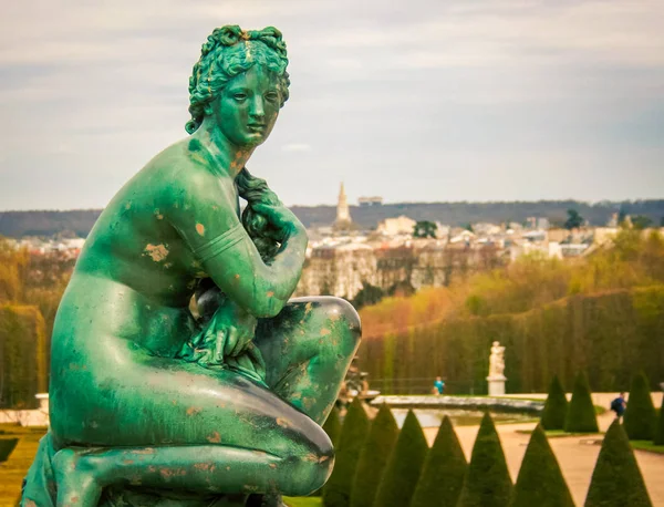 Статуя Париже — стоковое фото