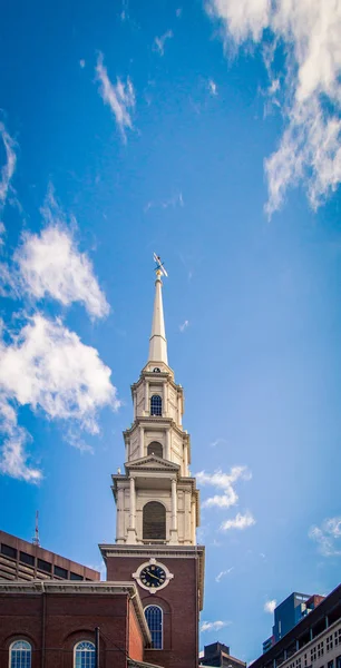 Kirchturm Boston — Stockfoto