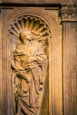 Dini kabartma Siena İtalya 
