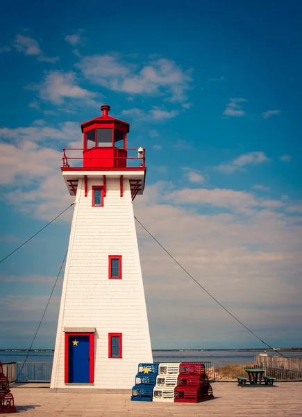 Vuurtoren New Brunswick — Stockfoto