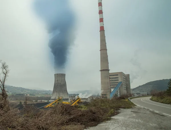 Дымовая Труба Черногории — стоковое фото